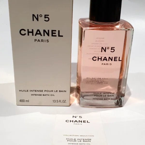 CHANEL No 5 Huile Intense Pour Le Bain INTENSE BATH OIL 400ml NIB No Seal