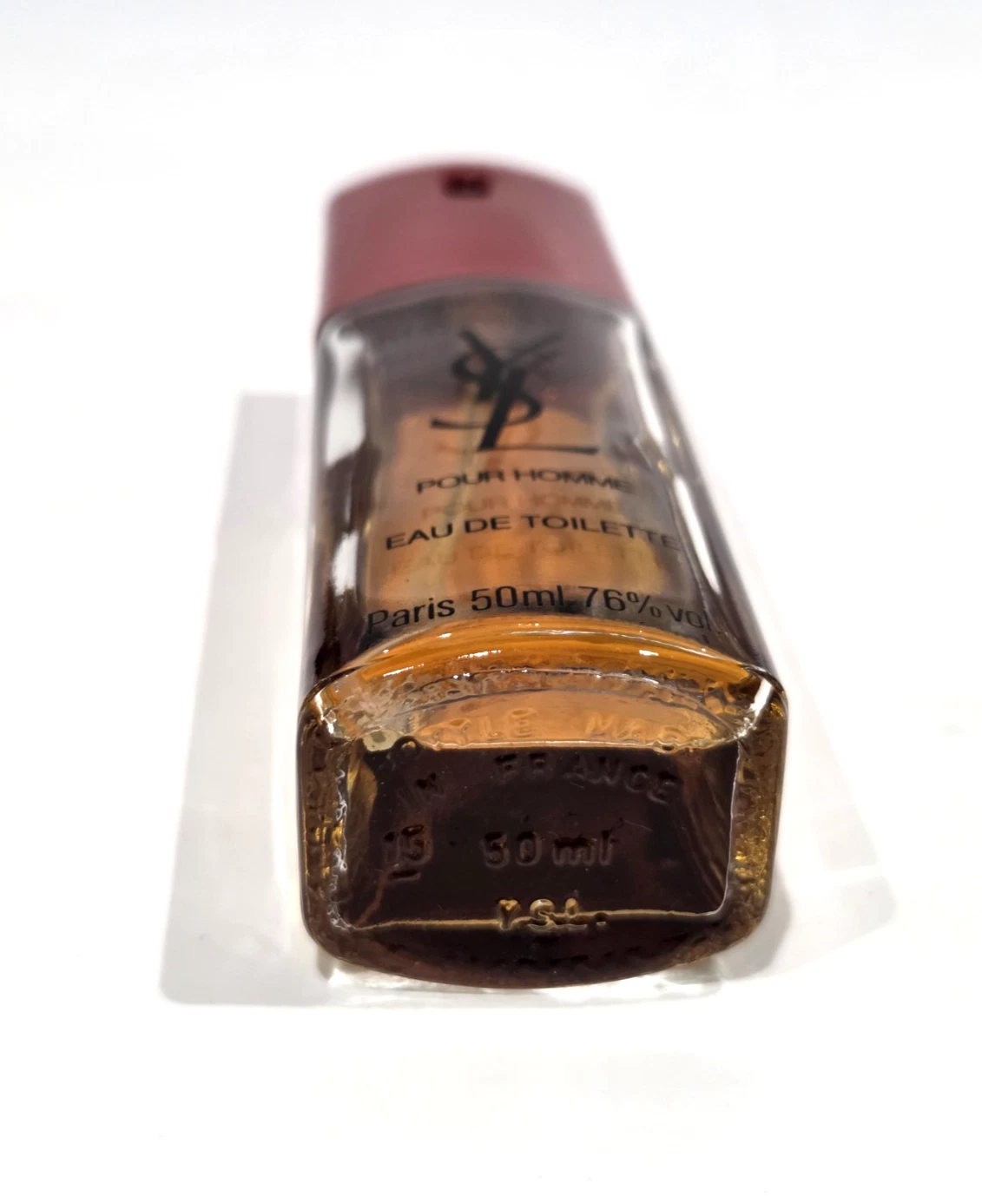 1069-4 YSL Pour homme EDT 50ml 47ml remaining no box - Image 4
