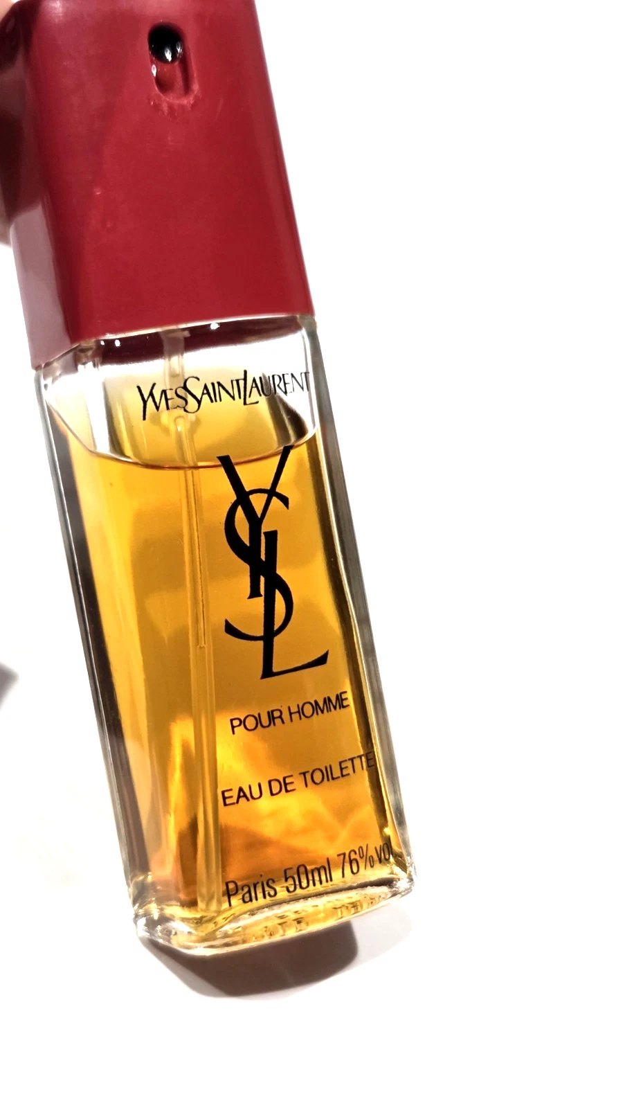 1069-7 YSL Pour homme EDT 50ml 47ml remaining no box - Image 7