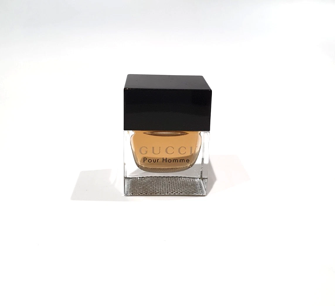 1689-1 Vintage Gucci Pour Homme EDT 5ml Miniature EDT Splash New