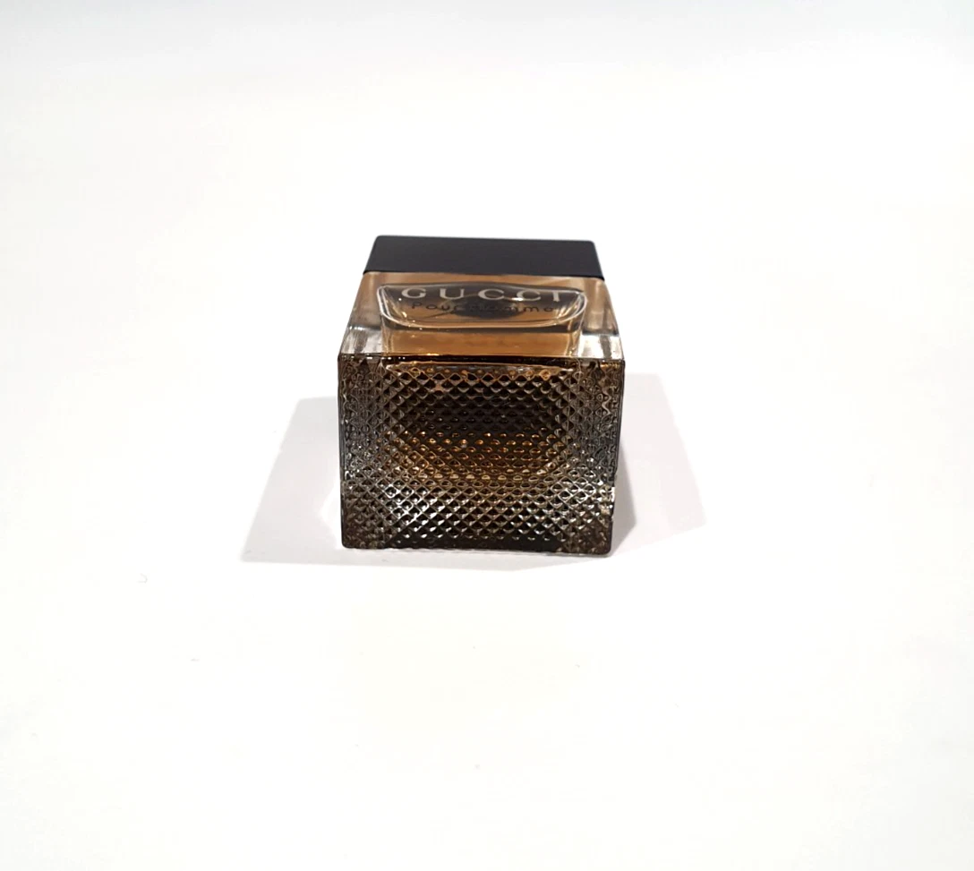 1689-3 Vintage Gucci Pour Homme EDT 5ml Miniature EDT Splash New - Image 3