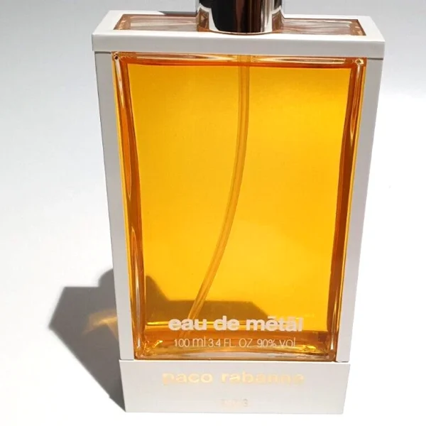 vintage paco rabanne metal edt spray 100ml tested discontinued