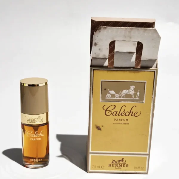 vintage hermes caleche parfum 15ml splash bottle new 28357