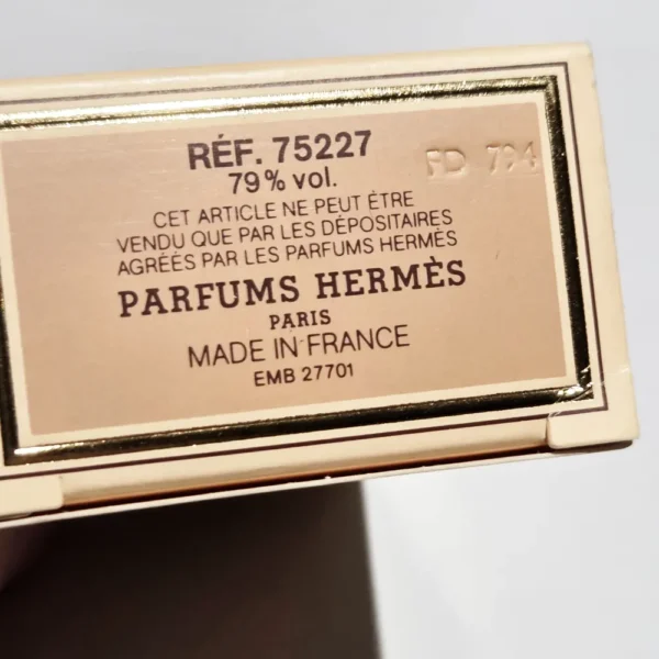 vintage hermes caleche parfum 15ml splash bottle new 28357