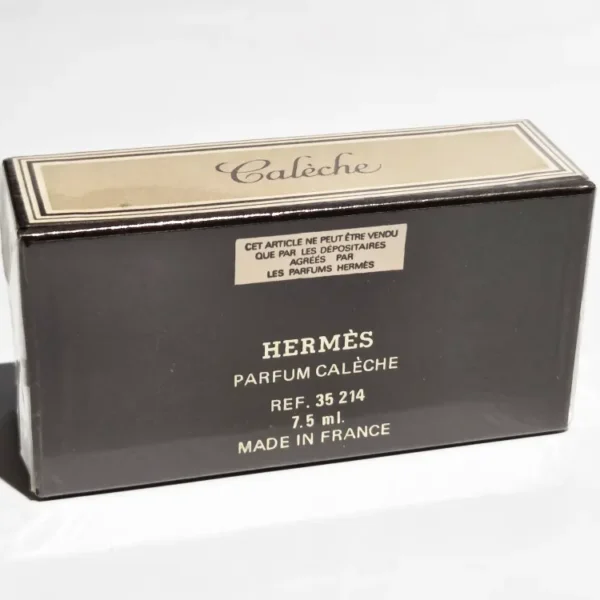 vintage hermes caleche parfum 15ml splash bottle new 28357