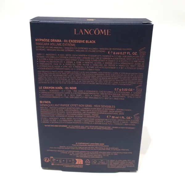 lancôme hypnôse drama mascara set mascara 8ml +eye pencil+eye makeup remover 30m