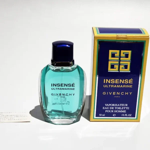 mint 1988 vintage givenchy insensé ultramarine 50ml edt boxed batch 809283