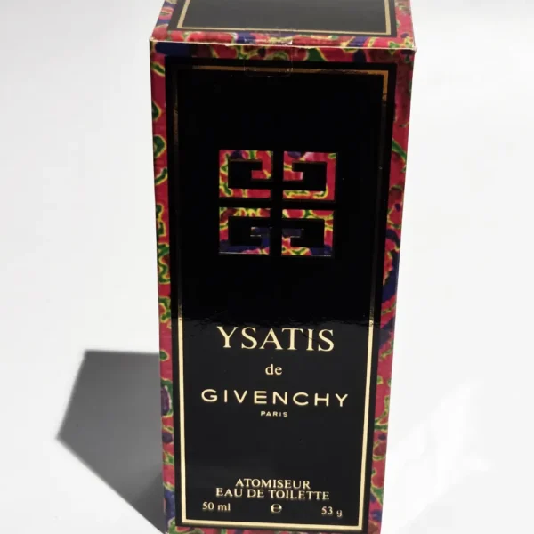 mint 1986 vintage givenchy ysatis 50ml edt spray original formula batch 61622